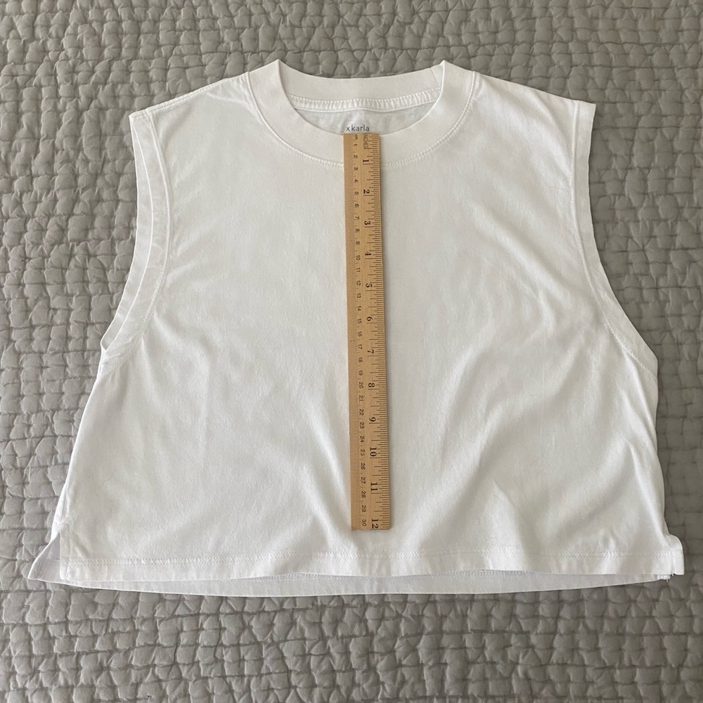 Hanes x Karla Cropped Tank NWOT